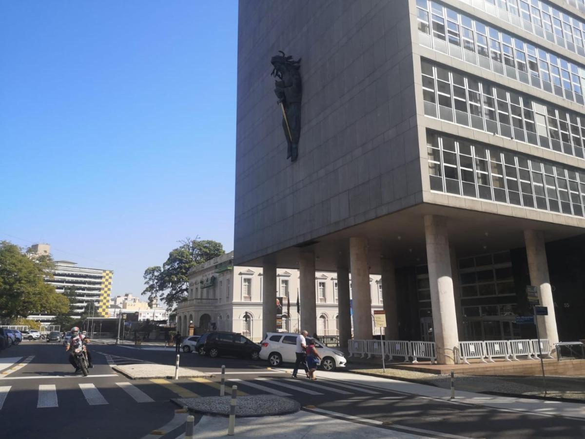 Ensolarado E Espacoso Quarto/Sala No Coracao De Poa Porto Alegre Exterior foto
